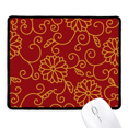 thumbnail image 1 of Chinese Japanese Style Asia Flowers Bight Pattern Mousepad Stitched Edge Mat Rubber Gang Pad, 1 of 2