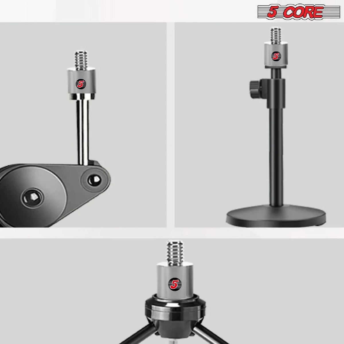 Mic Stand Adapter 12 Pieces 5/8 Female to 1/4 Inch Male Screw Thread Conversion Connector for Microphone Stands Boom Arms Camera Tripod - 5/8 Female to 1/4 Inch Male - MS ADP M SLV 58-14 12PCS