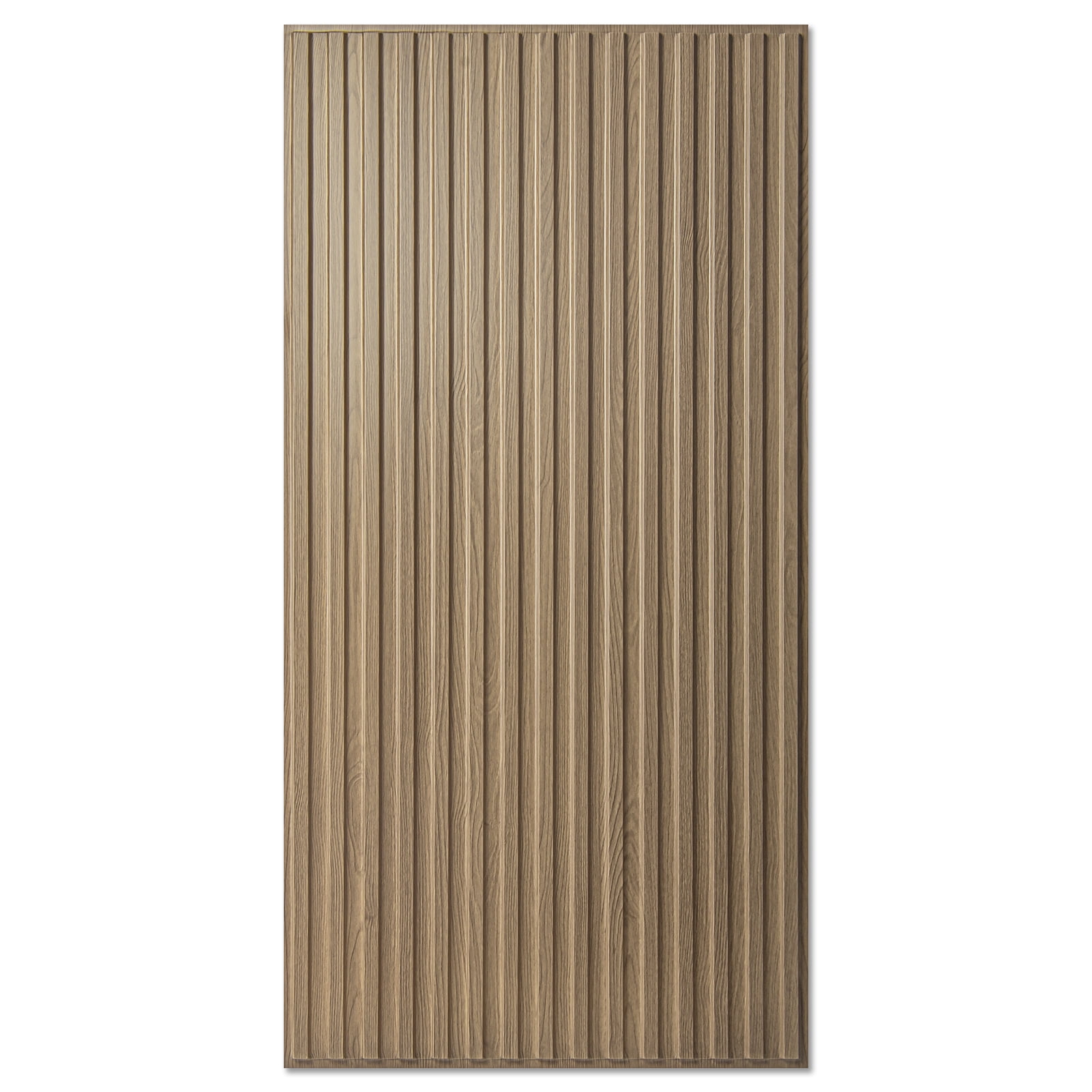 Art3d 24" x 48" Walnut PVC Drop Ceiling Tile 96 sq ft Coverage Area 12 Count