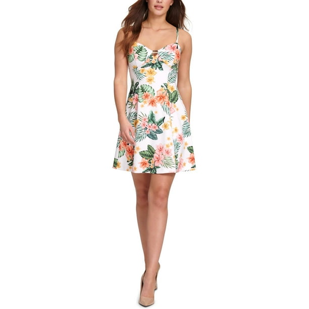 guess maxikleid floral