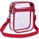 thumbnail image 3 of Bolsa de mensajero transparente para viajes de trabajo y negocios para hombres y mujeres (rojo) BANYUO Electrónica, 3 of 7