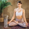 thumbnail image 3 of HTSQYL Incense Holder for Sticks, Anti-Ash Flying Incense Burner with Removable Glass Ash Catcher No Mess, Wooden Incense Holder for Meditation Yoga Spa Room Decor, 3 of 7
