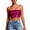 Hot Pink, variant on Womens Sequin Strapless Bandeau Tube Top Backless Sleeveless Crop Cami Slim Fit Party Clubwear Tube Shirt for Going Out Festival Holiday Trendy Summer Fashion