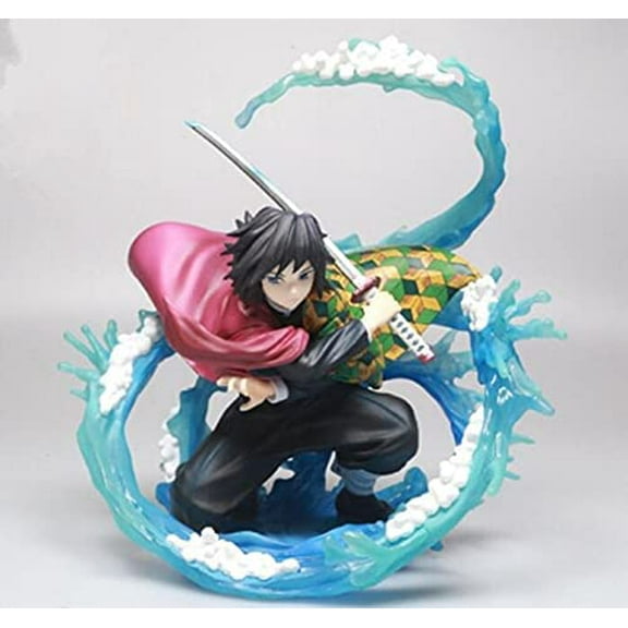 New Demon Slayer:Tomioka Giyuu Character Anime Statue Figure Desktop Ornament Popular Collection Decorations Fan Souvenirs Creative Gift Collection