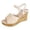 Beige, variant on Women's Platform Wedge Dressy Sandals Trendy Casual Faux Wood Chunky High Heels Peep Toe Ankle Strap Summer Shoes for Daily Vacation Beige Size 7