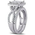 thumbnail image 3 of Everly Women's Diamond 10k White Gold Bridal Set, 3 of 7