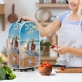 thumbnail image 3 of HELLHERO Beach Running Horse Pattern Kitchen Blender Dust Covers, Oil Proof for Home Kitchen Indoor, 3 of 6