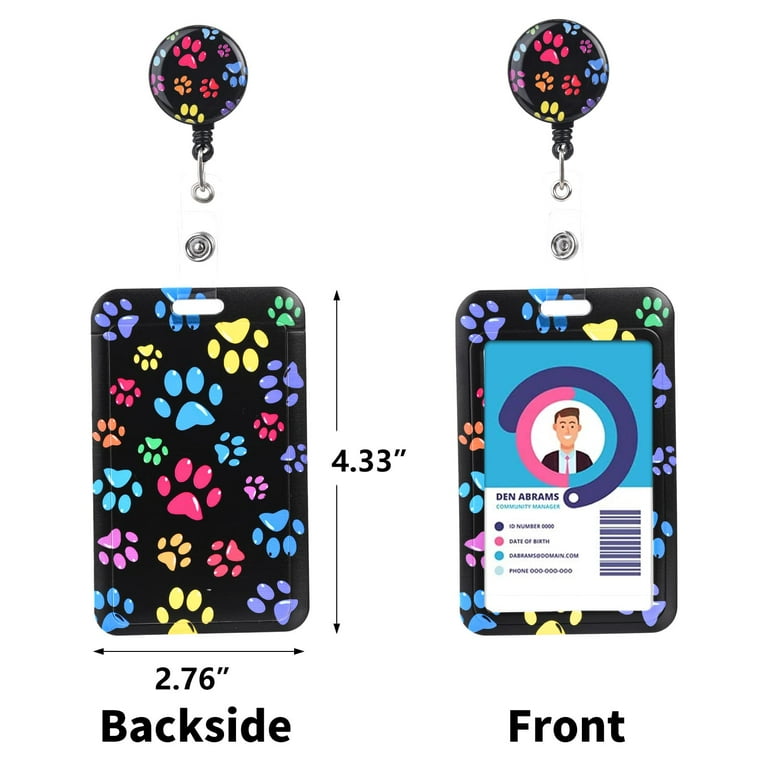bolimoss Teacher Lanyards for ID Badges Card and Keys,Math Pattern Funny ID Card Holders with Lanyards,Zipper Wallet with Cute Neck Lanyard for Women