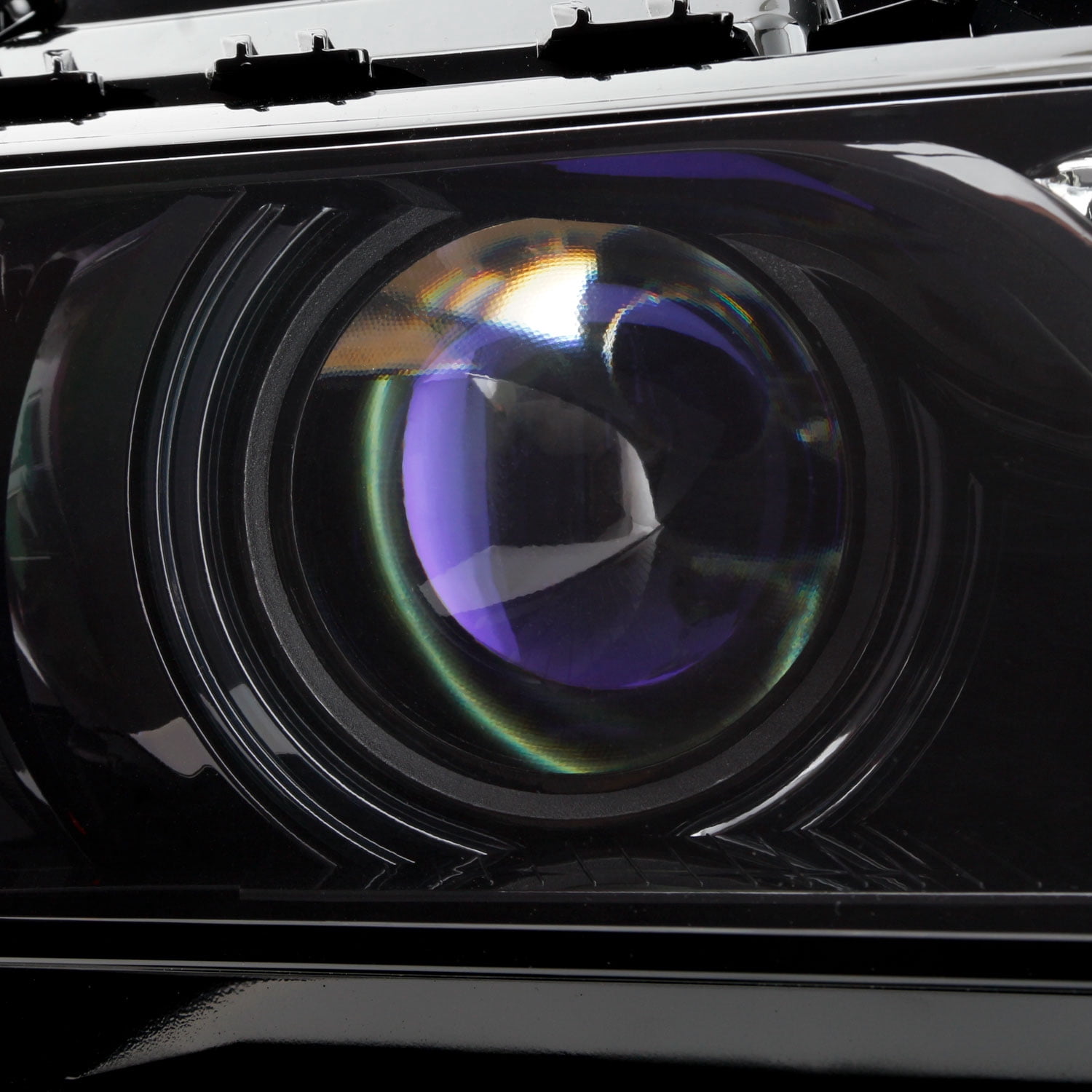 AKKON - Fits 2014 2015 2016 2017 2018 2019 2020 Chevy Impala Sedan [Halogen Type] Projector Black Headlights Pair Left+Right Replacement
