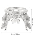thumbnail image 2 of OUNONA 1Set Alloy Silver Stand for Crystal Ball Display, 2 of 8