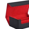 thumbnail image 4 of HILABEE Card Deck Box Game Card Storage Organizer Sleeved Cards Holder Gathering Red Divider Red, 4 of 8