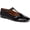 Black Patent, variant on Women's Marylee T-Strap Flat Black Patent 11W