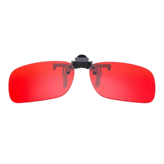Kids Green Color Correctives Clip on Glasses Lens for Precise Sight Test Training Enhances