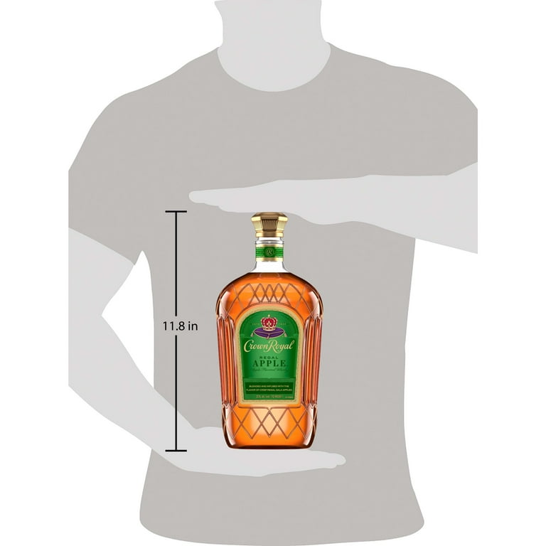 Crown Royal Regal Apple Flavored Whisky, 1.75 L, 35% ABV - Walmart.com