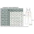 thumbnail image 5 of Womens Baggy Loose Bib Overalls Square Neck Adjustable Strap Rompers Jumpsuits Harem Pants, Light Blue, X-Large, 5 of 5