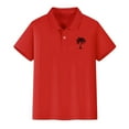 thumbnail image 6 of FDDMis Kids Long Sleeve Shirts for Girls White Shirts White Polo Shirts Boys Girls Christmas Tops Size 14-16 Holiday Gift Girls Clothes Size 8 Gifts, Red 7-8 Years, 6 of 8