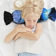 thumbnail image 6 of Salouo Blue Viper Snake 2 Pattern Cute Bolster Pillow,Cylindrical Pillow Long Pillow for Bed Round Side Pillow for Knee/Leg/Neck ,- Length 24.4" x 9.8" Diameter, 6 of 8