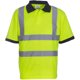 thumbnail image 4 of Yoko - Polo/Camiseta/camisa de seguridad de alta visibilidad (Tallas grandes hasta 6XL) - Trabajar / Reflectante (Amarillo fluorescente), 4 of 4