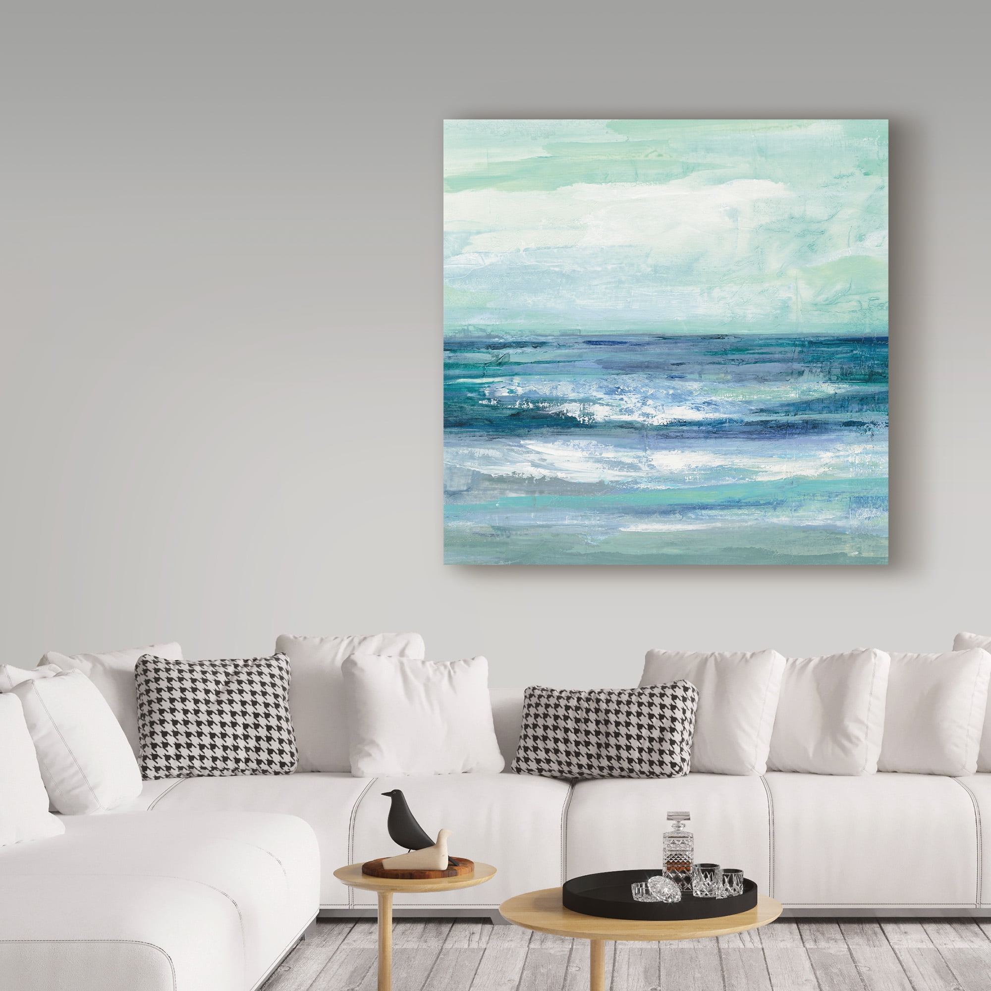 Trademark Fine Art 'Tide Crop' Canvas Art by Silvia Vassileva
