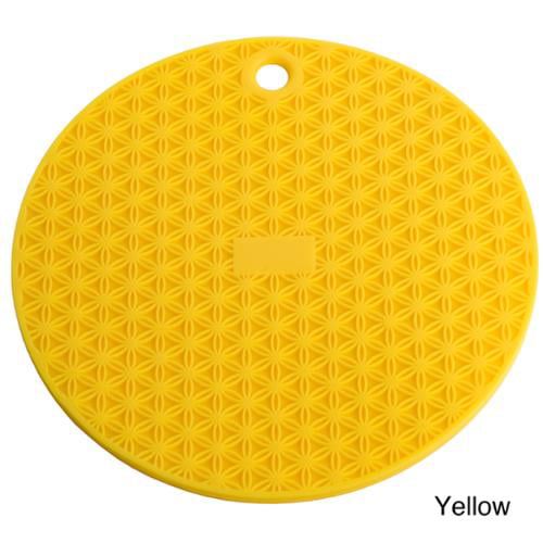MIU France Set of 2 Silicone Pot Holders Yellow