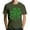 Army Green, variant on Men's St. Patrick's Day Shamrock Graphic T Shirt Short Sleeve Casual Clover Tee