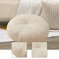 thumbnail image 6 of QSTDGVPW Round Floor Pillow Meditation Cushion for Chair Sofa Adults Kids Living Room Beige, 6 of 9