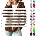 thumbnail image 3 of Gsakboxl Sweatshirt Women Football Embroidery Full Zip Up Long Sleeve Hooded Sweatshirt, Casual Outer Hood Jacket For Football Lovers Fall Daily Wear, 3 of 8