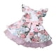 thumbnail image 3 of Sonducket Vestido de niña estampado Bowknot cinturón ropa de bebé ropa de bebé chico vestido de fiesta regalo conjuntos de ropa rosa 100cm, 3 of 6