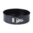 thumbnail image 2 of kurtrusly 8 Inch Non-Stick Cake Pan Quick-Release Carbon Steel Chiffon Cake Mold Removable Bottom Round Baking Mould, 2 of 8