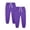 Purple, variant on CQONEPT 2 Pack Toddlers Boys Sweatpants with Pockets Drawstring Joggers Pant Thick Thermal Warm Athletic Jogging Pants Navy 7 Years