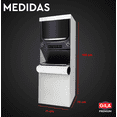 thumbnail image 4 of Funda para Centro de Lavado GILA Afelpada con Cierre Protector Impermeable Gris, 4 of 7