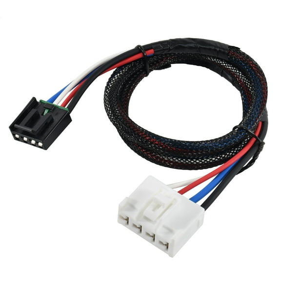 RED WOLF Trailer Parking Brake Control Wiring Harness Connector Adapter 2-Plug for Ram 1995-2009 Dodge Avenger 1995-2008