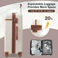 thumbnail image 4 of Luggage Set 5 Piece, Hardside Carry on Suitcase , Expandable Luggage with Travel Bags Spinner Wheels TSA Lock, 4 of 9