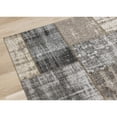 thumbnail image 5 of Kylie Collection - Grey/Cream Vintage Patchwork Rug - 7'6" x 10'10", 5 of 5