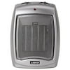 Lasko Electric Ceramic Tabletop Space Heater with Adjustable Thermostat, 5420, Gray, New