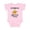 AD-Pink, variant on Hawaiian Party Pineapple Girls Baby Bodysuit