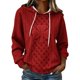 thumbnail image 1 of Camisetas de Verano Largas para Mujeres con Capucha de Manga Larga Impresa con Bolsillos para Uso Casual, Día de San Patricio, Primavera Y Verano, 1 of 5