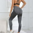 thumbnail image 6 of Seductiva Gray Clothing YOGA Lightweight Women's High Waist Yoga Pants with Pockets - Thick Workout Leggings for Running, Gym & Training | Non See-Through Nylon-Spandex Tights, 6 of 7