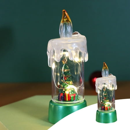 

SHEYAGN Christmas Resin Luminous Ornament Small Retro Night Light withLed Bulb for Living Room Bedroom Hallway Patio Indoors Outdoors.20Ml Ornaments for Christmas Tree Clearance Sales