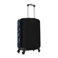 thumbnail image 3 of Haiem Blue Bus Luggage Cover Printed Suitcase Covers for Luggage Elastic Washable Suitcase Protector Fits 18-32 Inch Luggage-Small, 3 of 9