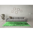 thumbnail image 3 of Ahgly Company Indoor Rectangle Oriental Emerald Green Industrial Area Rugs, 3' x 5', 3 of 4