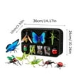 thumbnail image 3 of NAOJIE Casse-Tête d'Insectes 3D, Ensemble de 8 Pcs Modèles d'Animaux Insectes Inclut Papillon, Mantis, Coccinelle - Améliore la Dextérité & Enseigne l'Anatomie des Insectes, Jouets Éducatifs Montessori DIY Cadeau d'Anniversaire, 3 of 6