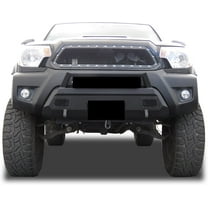 Black Horse Armour III Heavy Duty Front Winch Bumper Textured Black Compatible with 2012-2015 Toyota Tacoma-AR3HD61NL