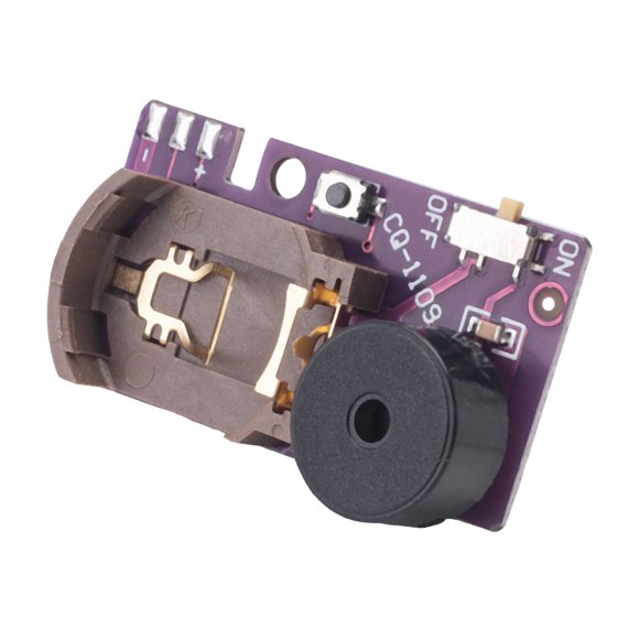 1 Generador de Ruido Cricket, Broma, Molesto, Pitido PCB Sonidos Broma Ocultos, Intervalos Más Púrpura.