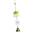 thumbnail image 3 of Campana Colgante de Latón CUTICAT Windchime Suculentas Feng Shui Simbolismo de Buena, 3 of 5