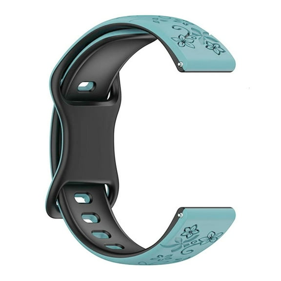 20mm/22mm Double Color Comfortable Straps Belt For Watch 7 Wrist Band Bracelets