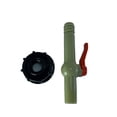 thumbnail image 1 of IBC Container Plastic Spout Drain Container Plastic Spout Drain Faucet Replacement on/off Control Connectors Fittings Accessories Replacing Parts Straight 25mm, 1 of 8