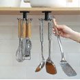 thumbnail image 1 of Spinning Storage Hook Organizer - 6 Hooks-in-one Adhesive Hangers, 1 of 5