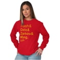 thumbnail image 2 of Flash Gordon Comic Book Characters Unisex Plus Size Long Sleeve Shirt Brisco Brands 3X, 2 of 3