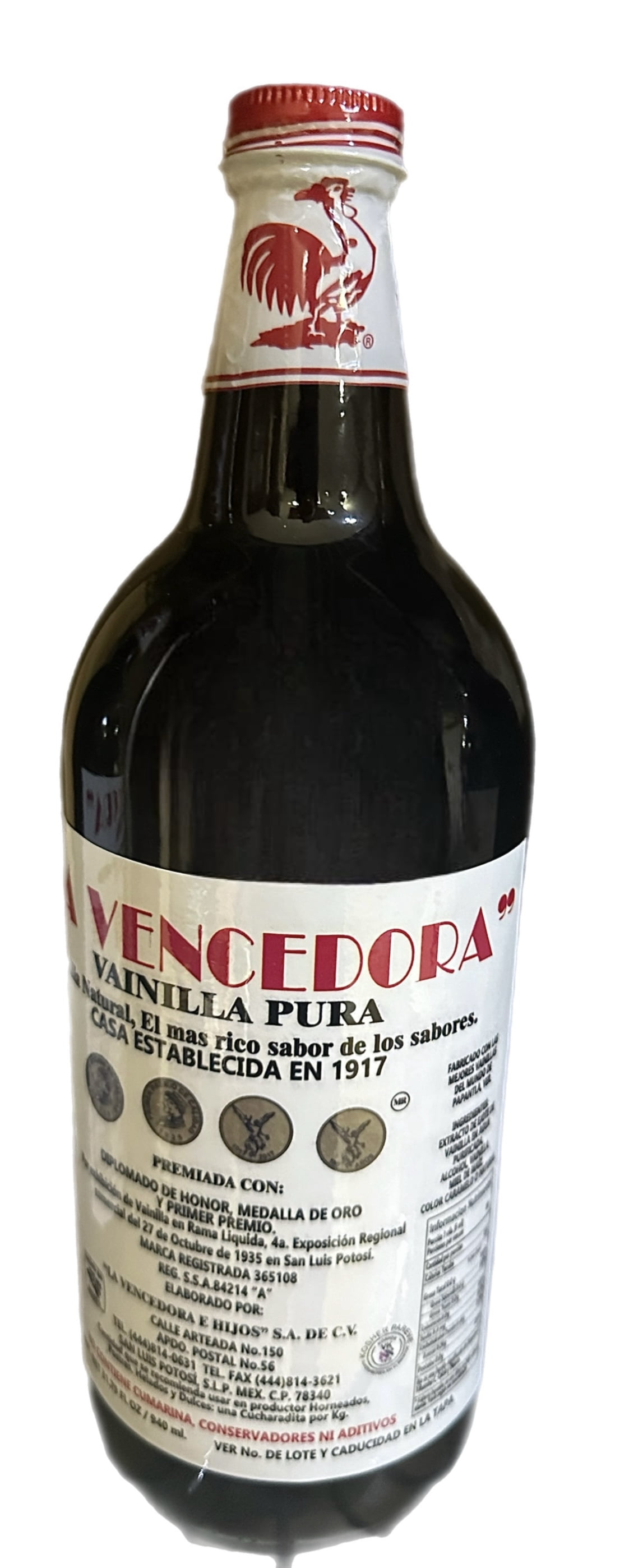 La Vencedora Mexican Vanilla (31.79 oz) Pack of 2